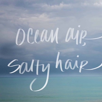 Framed Ocean Air Print