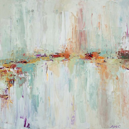 Framed Abstract Rhizome Square Print