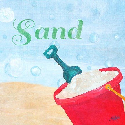 Framed Beach Play IV Print