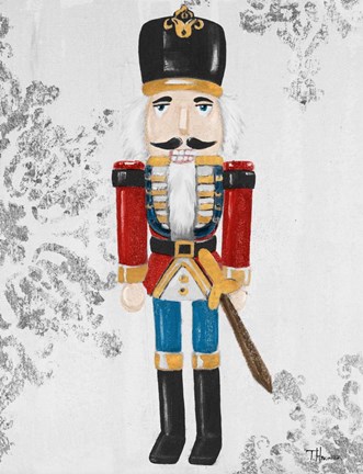 Framed Elegant Nutcracker II Print