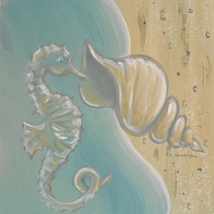 Framed Pearl Beach I Print