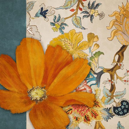 Framed Summer in Paris I Print