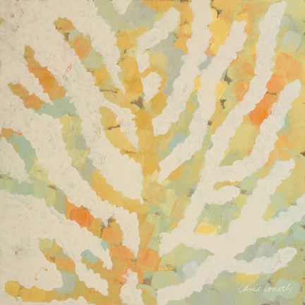 Framed Coral Vision I Print