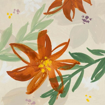 Framed Into the Garden II Print