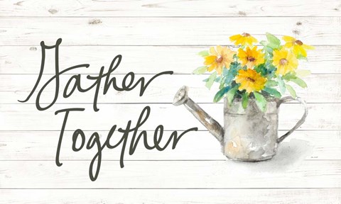 Framed Gather Together Print