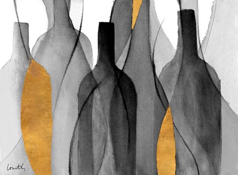 Framed Midnight Crowd II Print