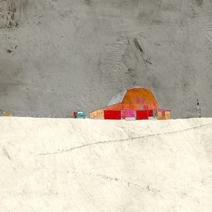 Framed Farm Land Print