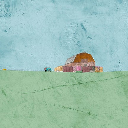 Framed Day in the Field Print