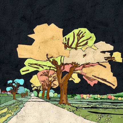 Framed Countryside I Print