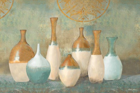 Framed Ivory Vessels Print