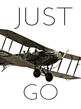 Framed Vintage Airplanes I Print