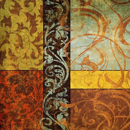 Framed Harmonic Melody I Print