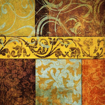 Framed Harmonic Melody II Print