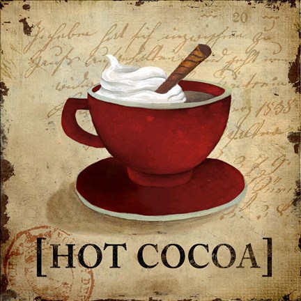 Framed Hot Cocoa Print