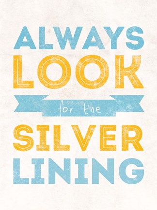 Framed Silver Lining Print