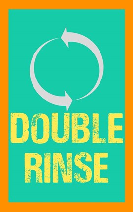 Framed Double Rinse Print