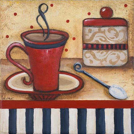 Framed Granny&#39;s Kitchen I Print