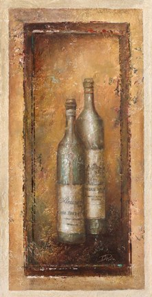 Framed Serie Vino I Print