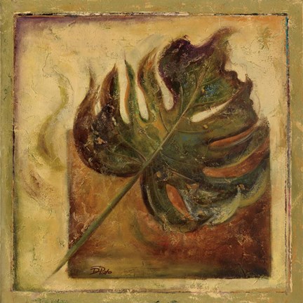 Framed Green Balazo II Print