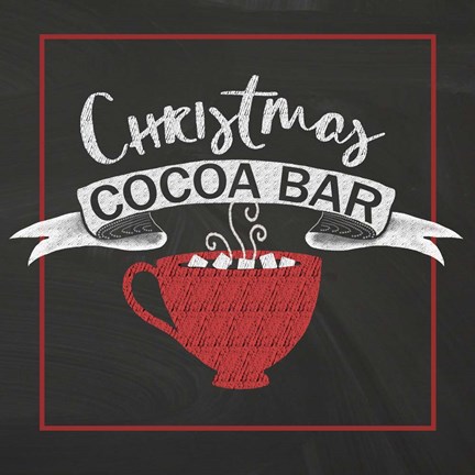 Framed Cocoa Bar Print