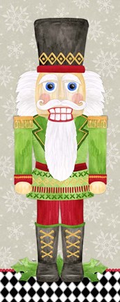 Framed Nutcracker Christmas I Print