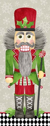 Framed Nutcracker Christmas II Print