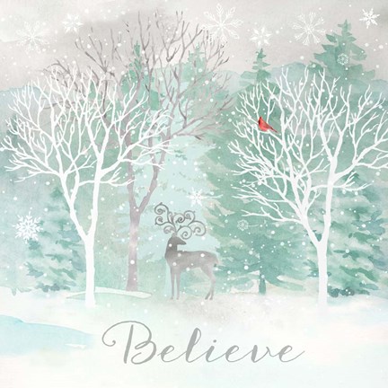 Framed Peace on Earth Silver I Print