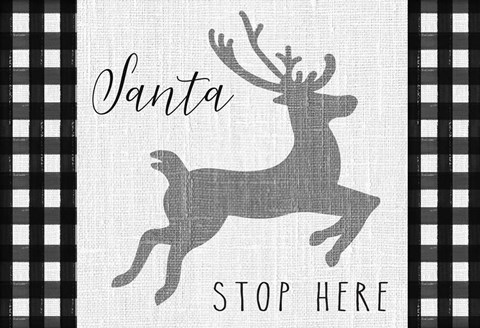 Framed Winter Wonder landscape I Print