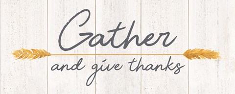 Framed Farm Life panel I-Give Thanks Print