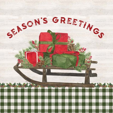 Framed Season of Giving X Print