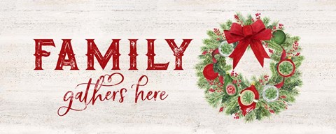 Framed Season of Giving panel II Print