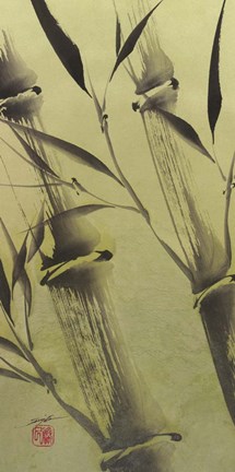 Framed Bamboo&#39;s Peace Print