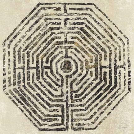 Framed Labyrinth Print