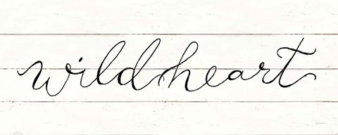 Framed Wild Heart Print