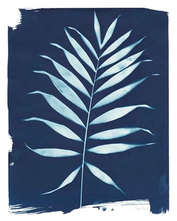 Framed Nature By The Lake - Frond I Print