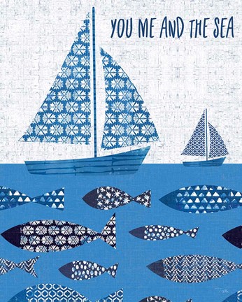 Framed Sunday on the Coast XI Print