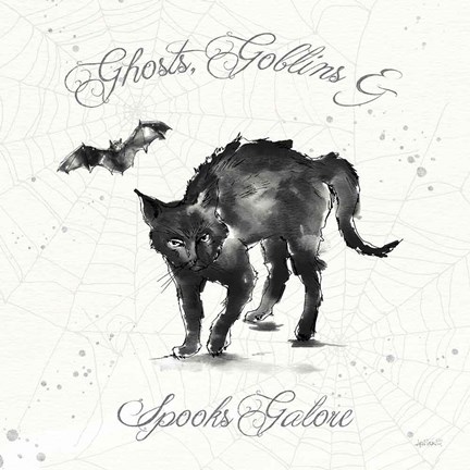 Framed Phantoms of the Night IX Print