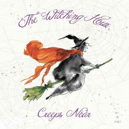 Framed Phantoms of the Night IV Color Print