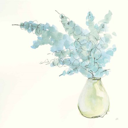 Framed Plant Eucalyptus I Print