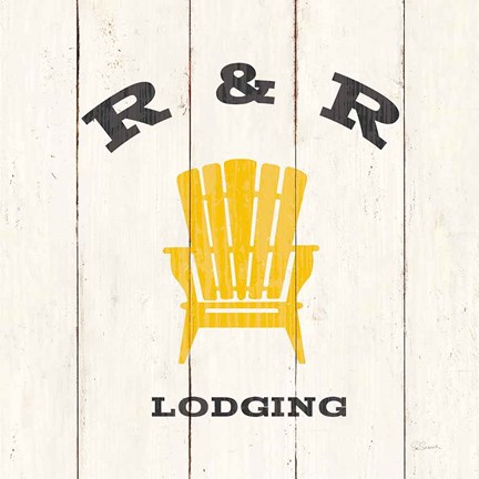 Framed Cabin Life XII Neutral Print