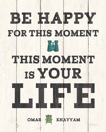 Framed Cabin Life III Neutral Print