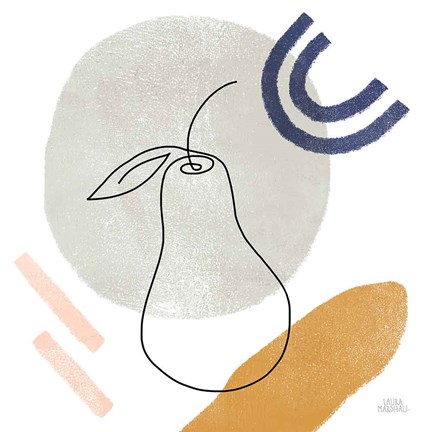 Framed Kitchen Table III Print