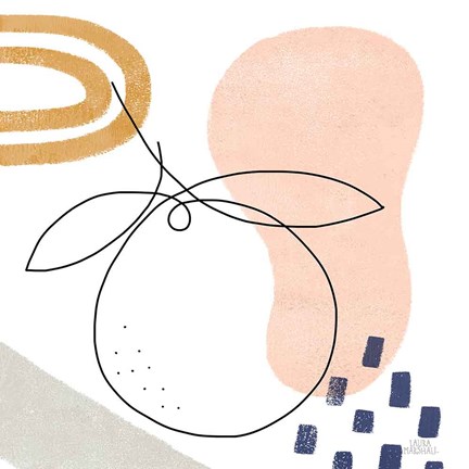 Framed Kitchen Table I Print