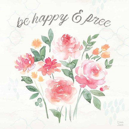 Framed Boho Ride V Print