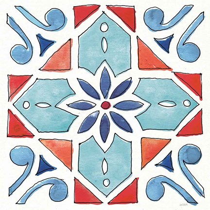 Framed Americana Mood XI Print