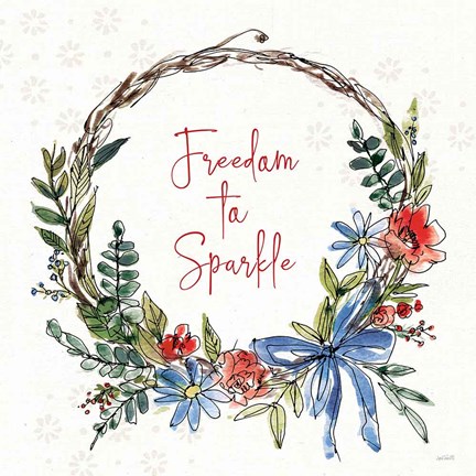 Framed Americana Mood VII Print