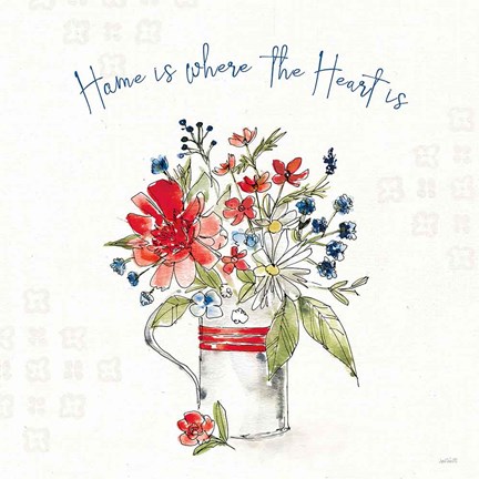 Framed Americana Mood II Print