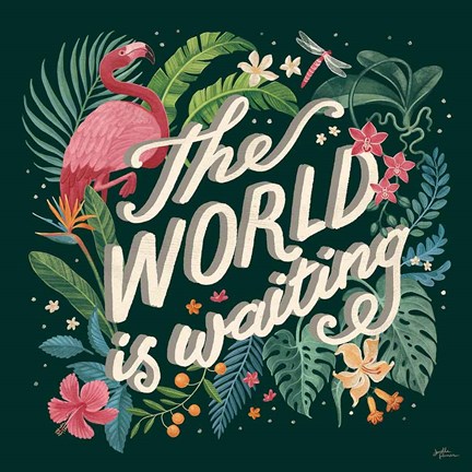 Framed Jungle Love VIII Print