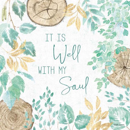 Framed Natures Leaves IV Print