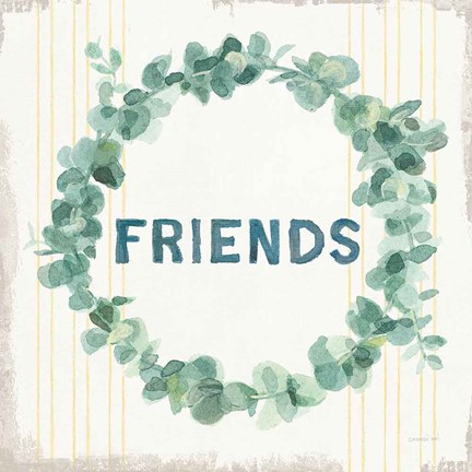 Framed Floursack Home X Print